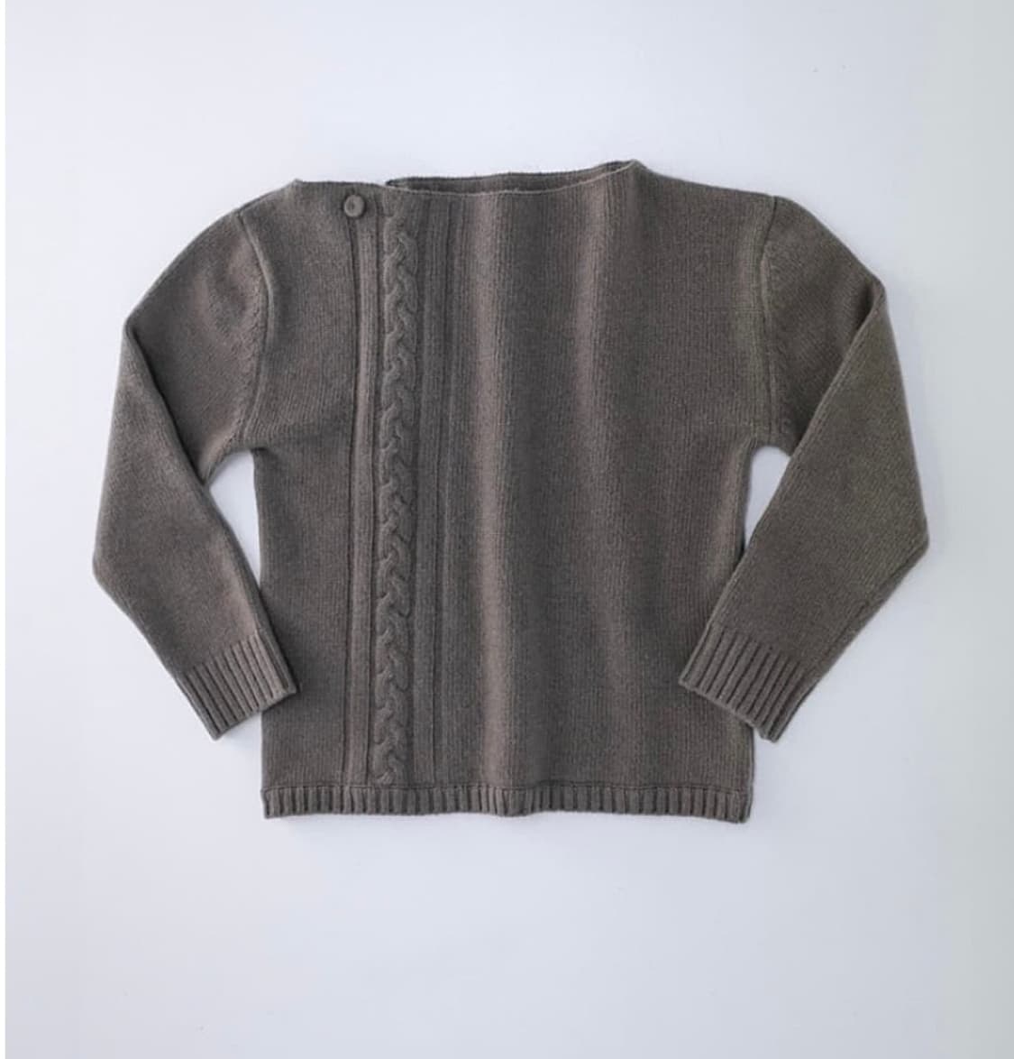 울리카상투스 로프 니트 탑 Etoupe/M 상품이미지1