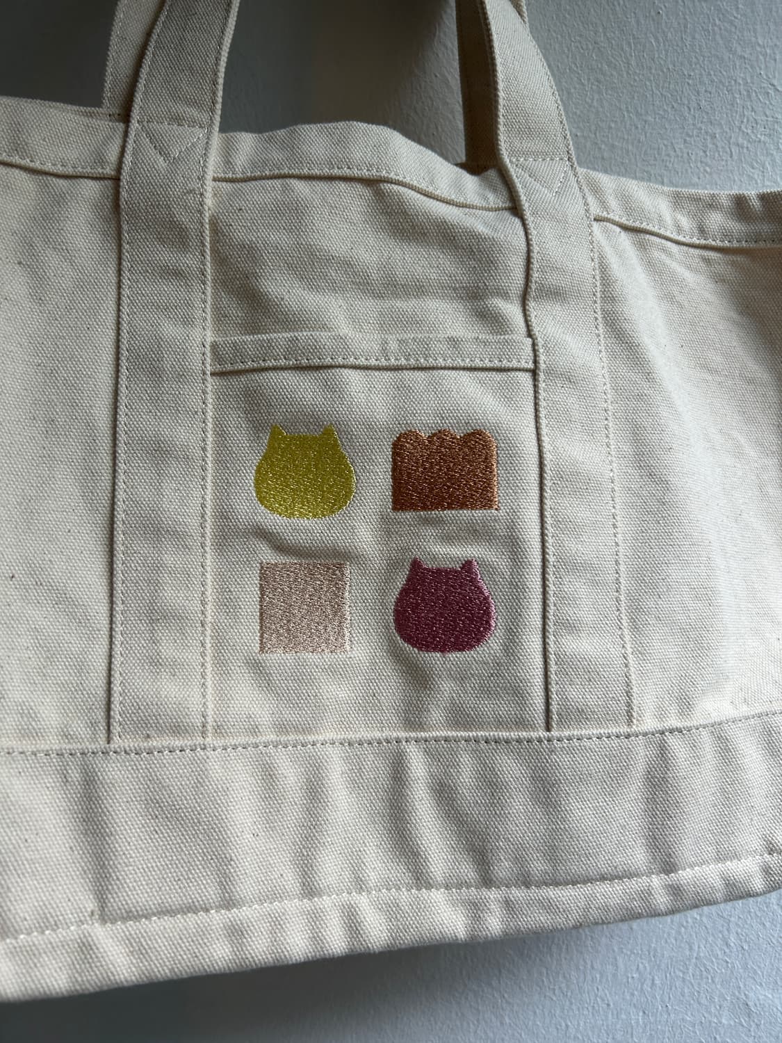 식빵 고양이 토트백 상품이미지2