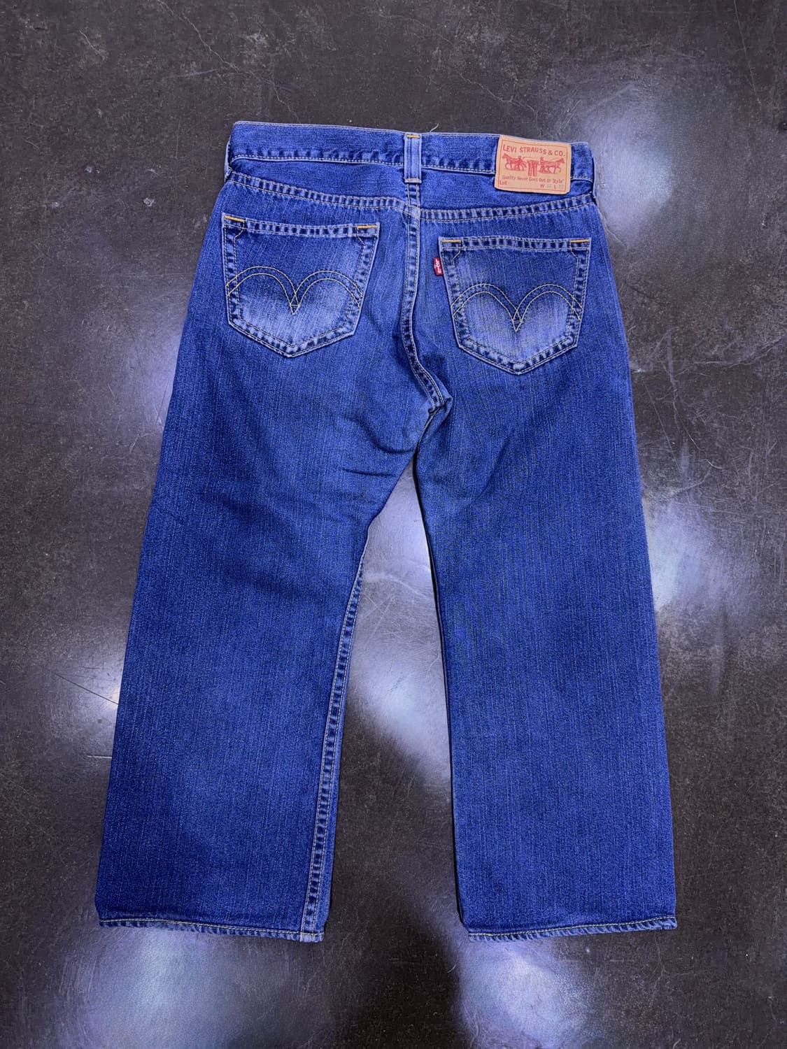 리바이스 00's 타입원 빈티지 워싱 아이코닉 스트레이트핏 데님팬츠 32 상품이미지2