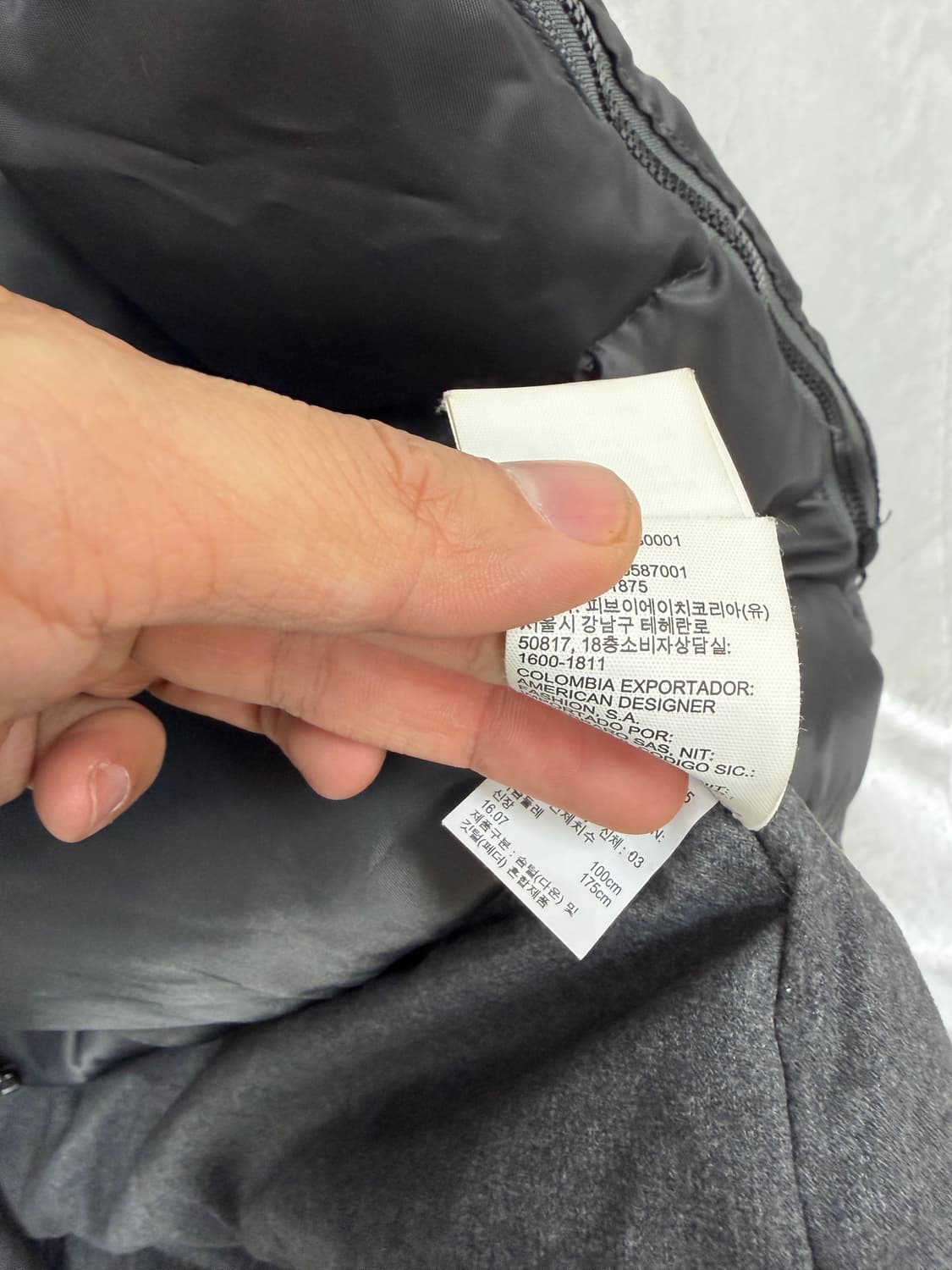 캘빈클라인 구스 패딩 사이즈95  상품이미지8