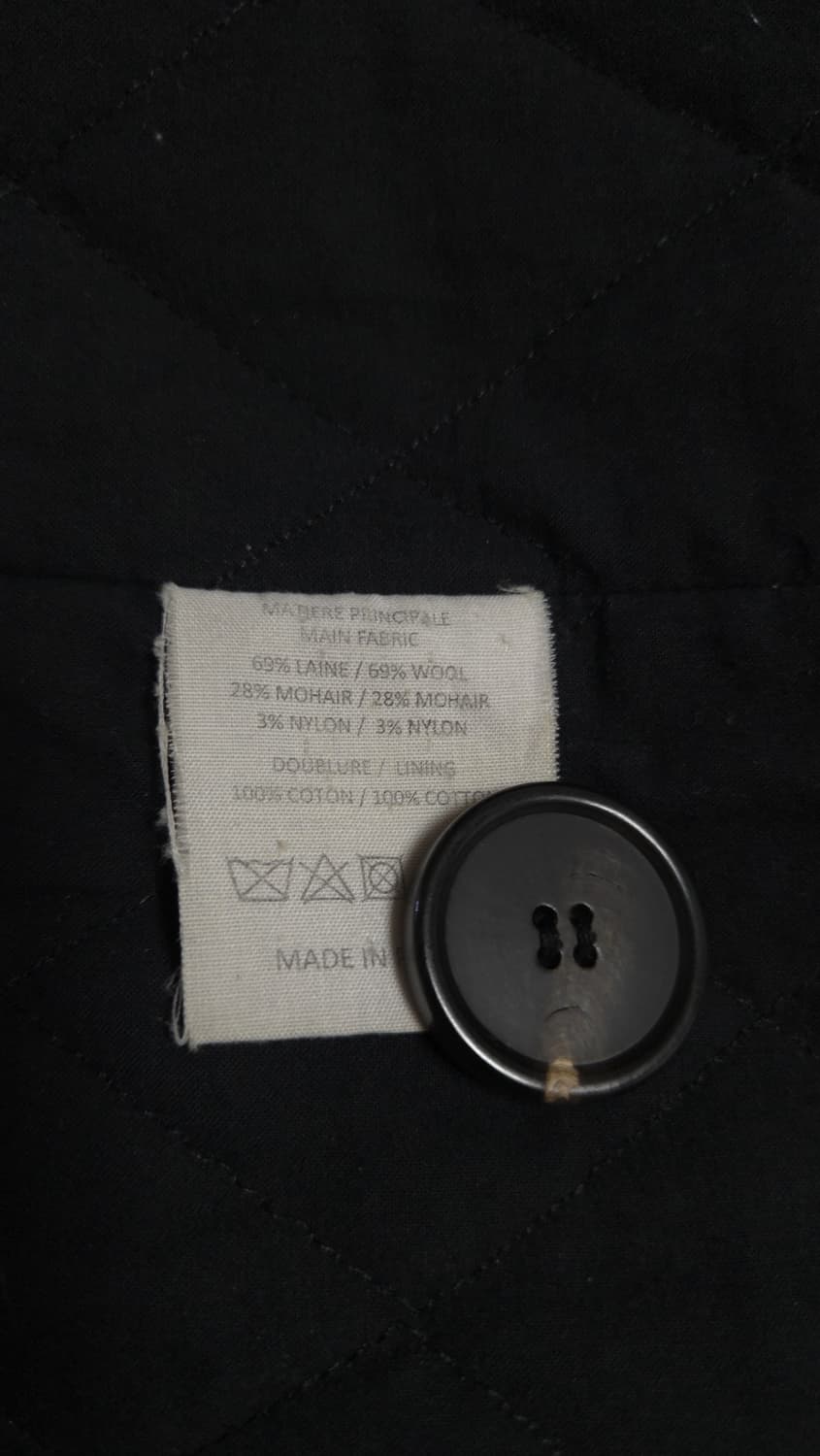 바네사브루노 모헤어 체크 자켓 코트 S 사이즈 상품이미지10