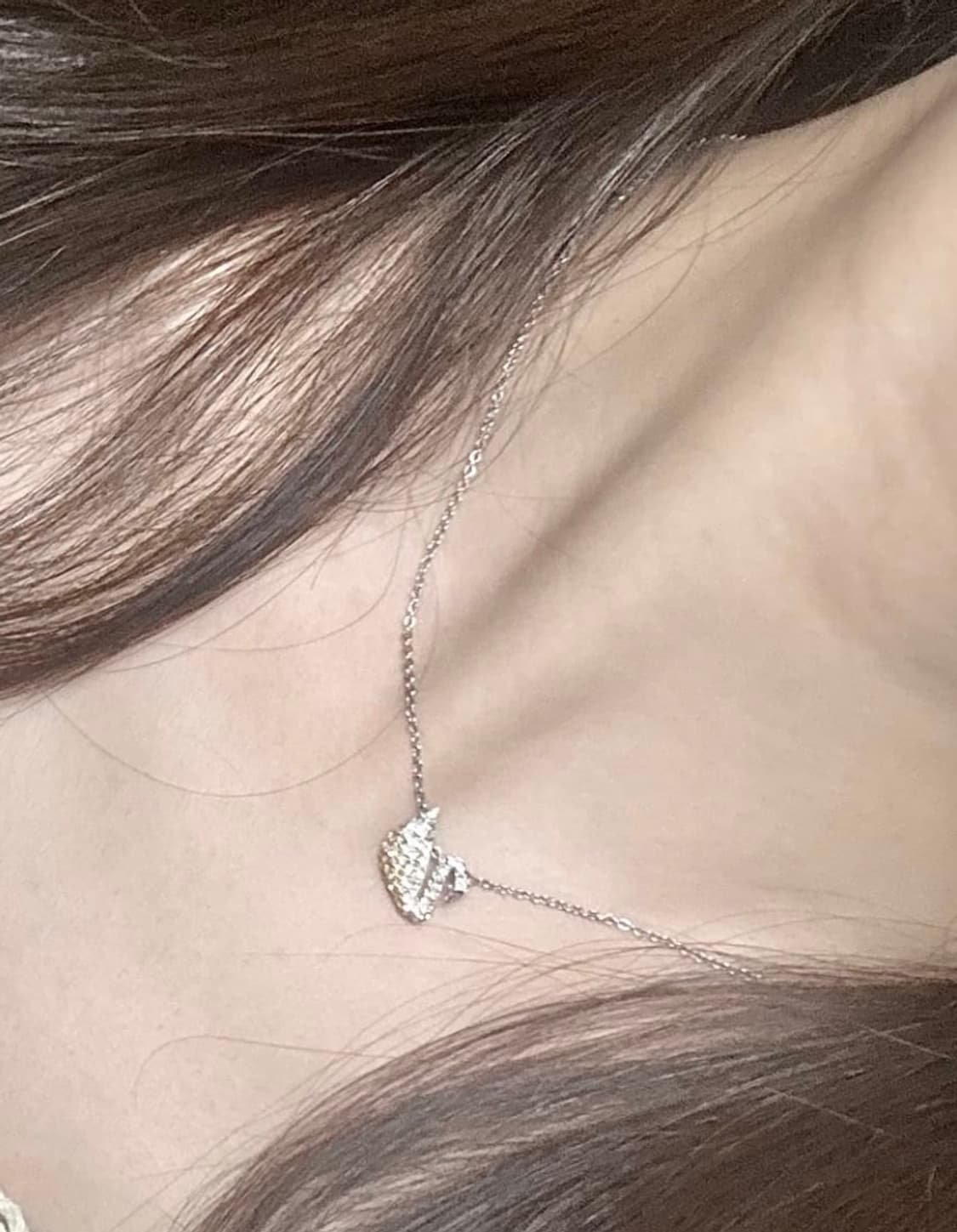 단종 스와로브스키 목걸이 상품이미지4