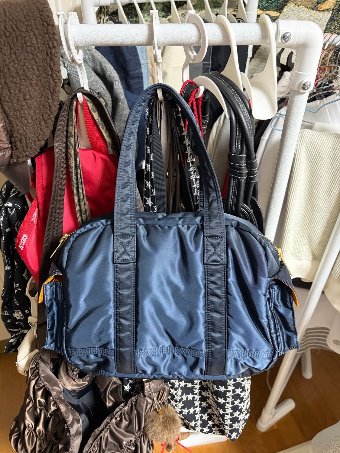 포터 탱커 더플백 스몰 블랙 상품이미지2