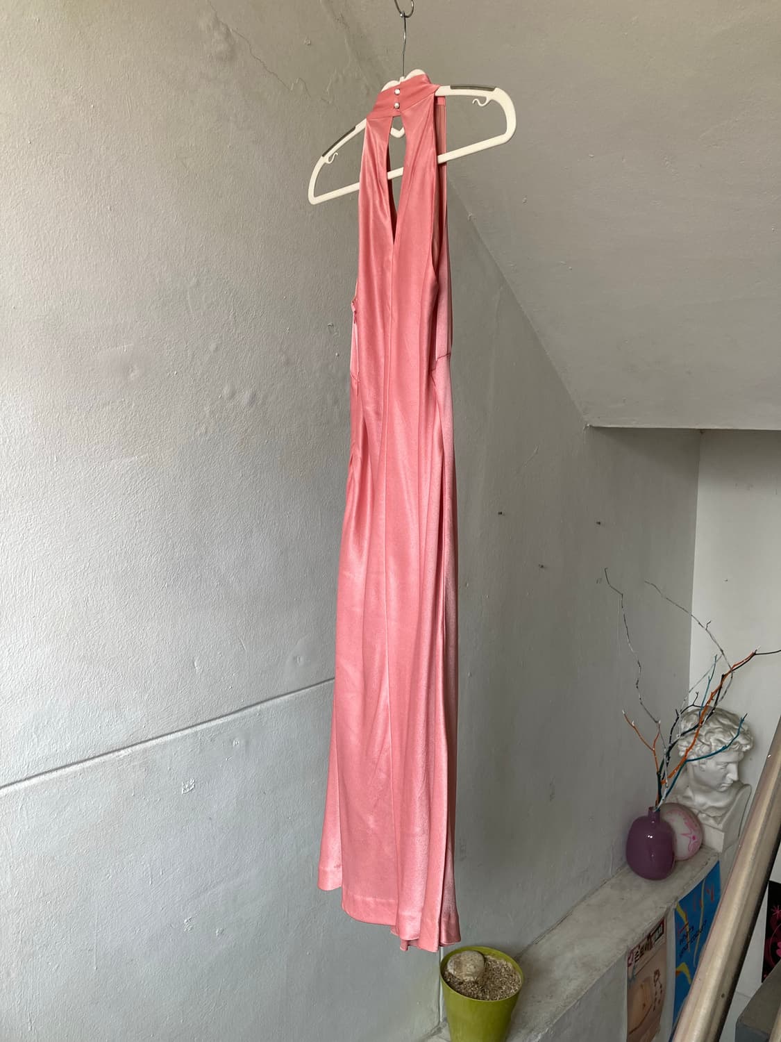 핑크 홀터넥 퀸카 드레스 상품이미지8