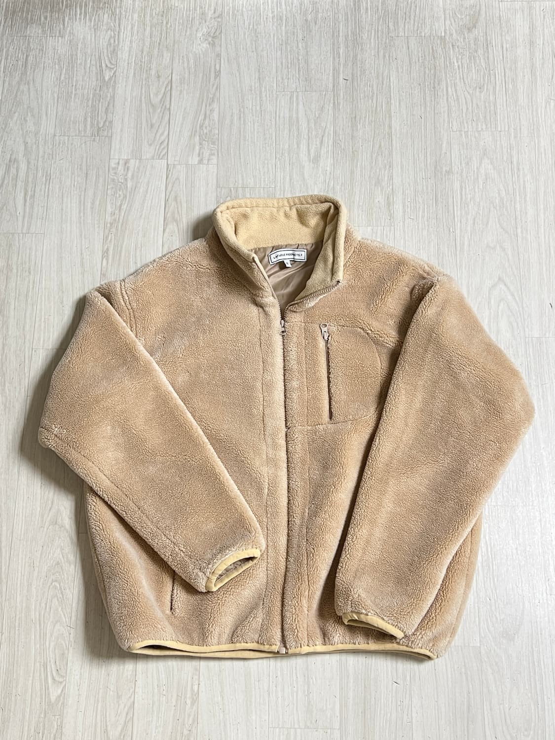 라퍼지스토어 - 양털 후리스 베이지 M 상품이미지1