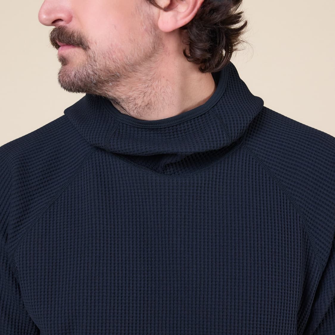 Goldwin WF Light L/S 후드티 블랙 상품이미지3