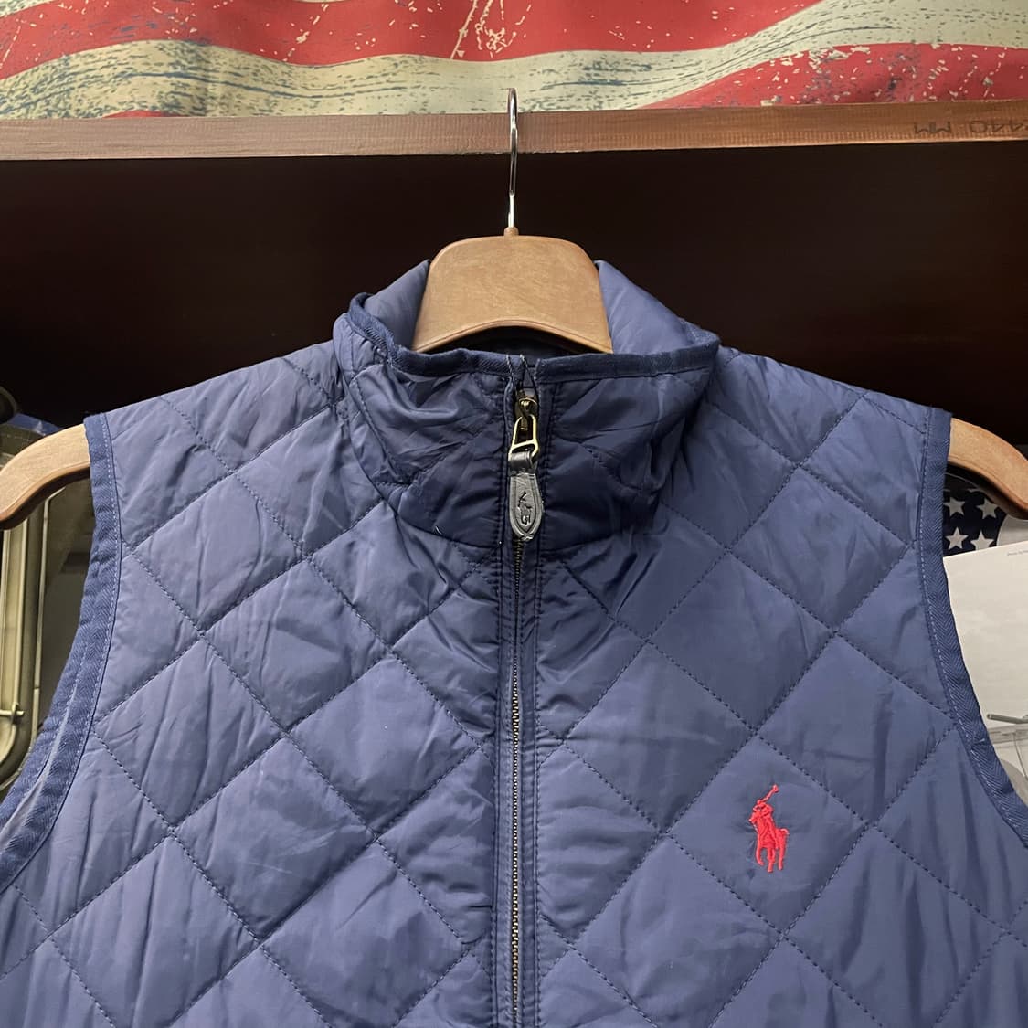 폴로 랄프로렌 신형 라벨 퀼팅 조끼 베스트 자켓 상품이미지3