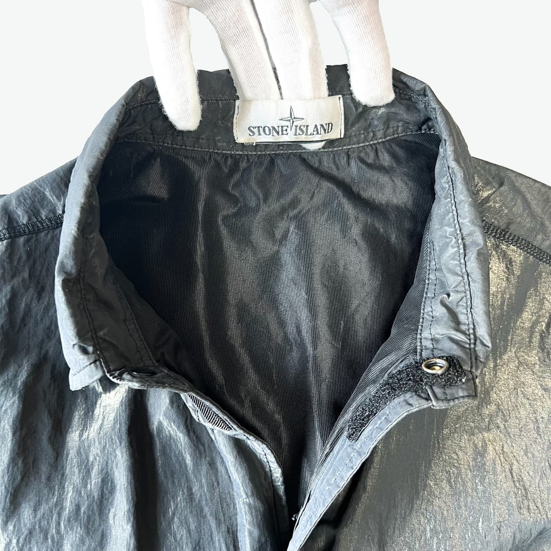 [XL] 스톤아일랜드 리플렉티브 나일론 셔츠 자켓 상품이미지3