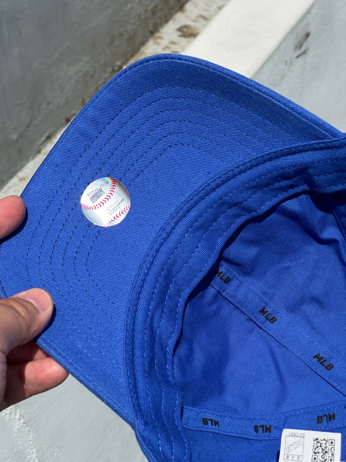 [F] MLB 엠엘비 LA다저스 블루 볼캡 모자 상품이미지5