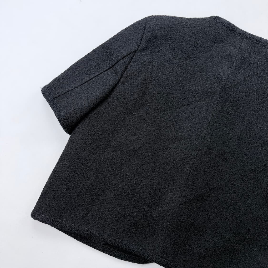 틸아이다이 하프 슬리브 트위드 자켓 상품이미지8