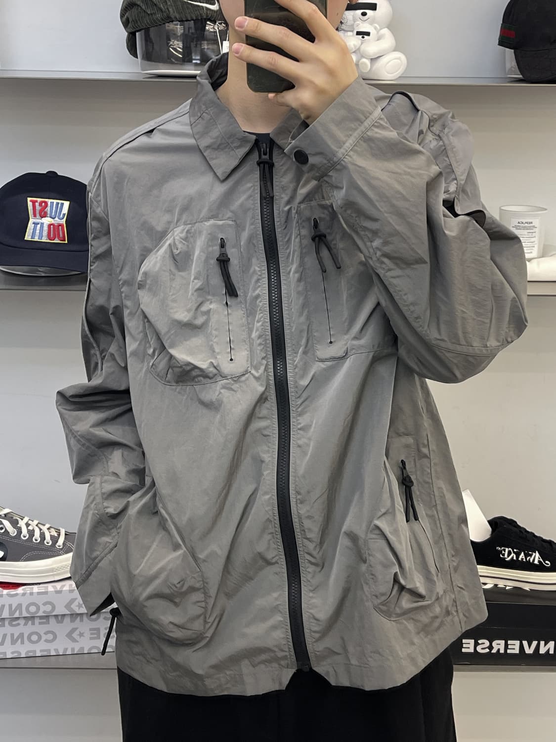 어콜드월 22ss 트렐릭 나일론 집 자켓 상품이미지2