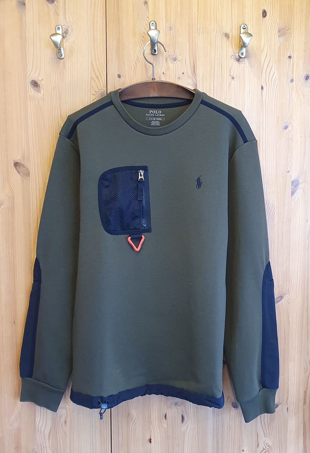 100.폴로 드로우스트링 맨투맨 상품이미지1