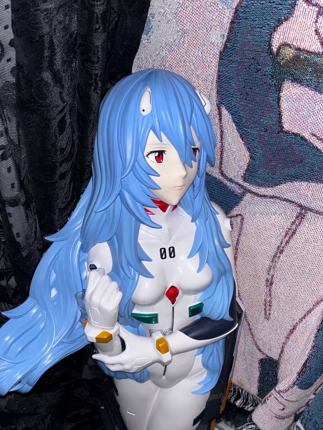 에반게리온 장발 레이 피규어 75cm 초대형 파칭코 파친코 상품이미지1