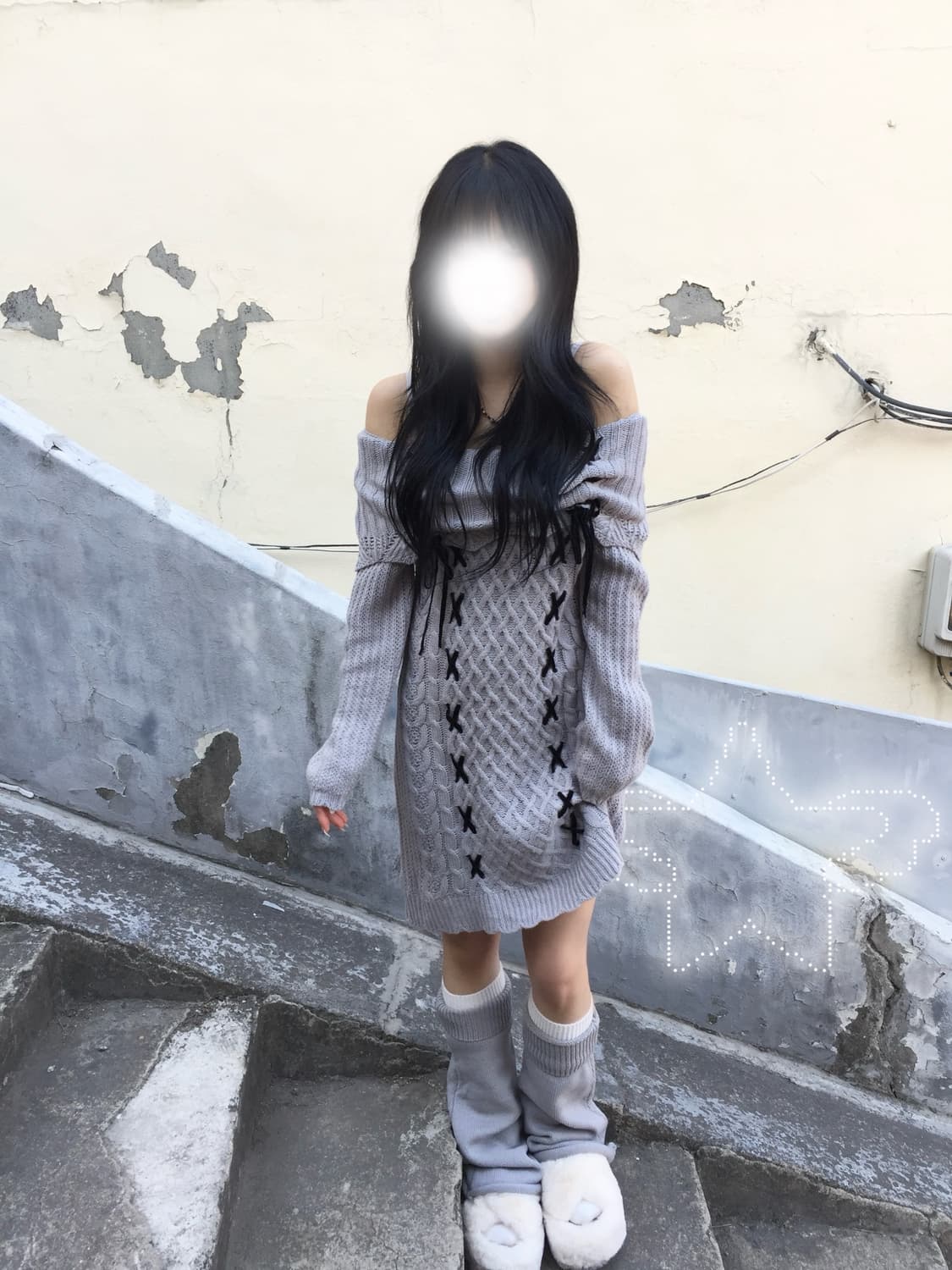 액시즈팜 오프숄더 원피스 상품이미지2