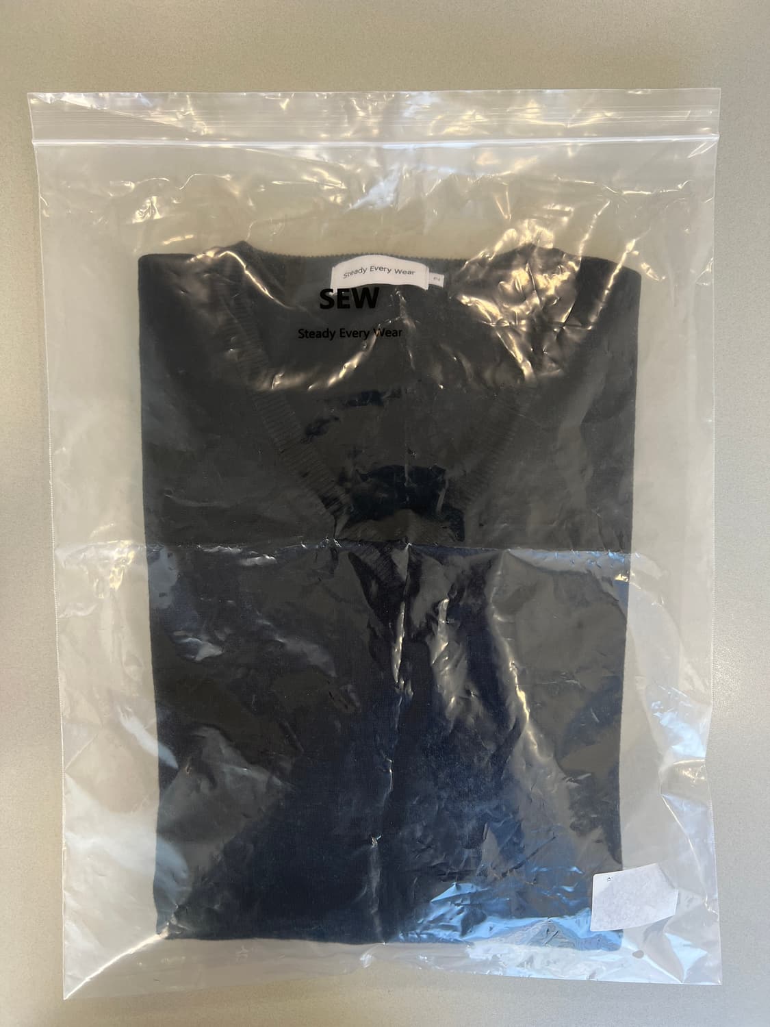 스테디에브리웨어 코튼 브이넥 니트 2 상품이미지5