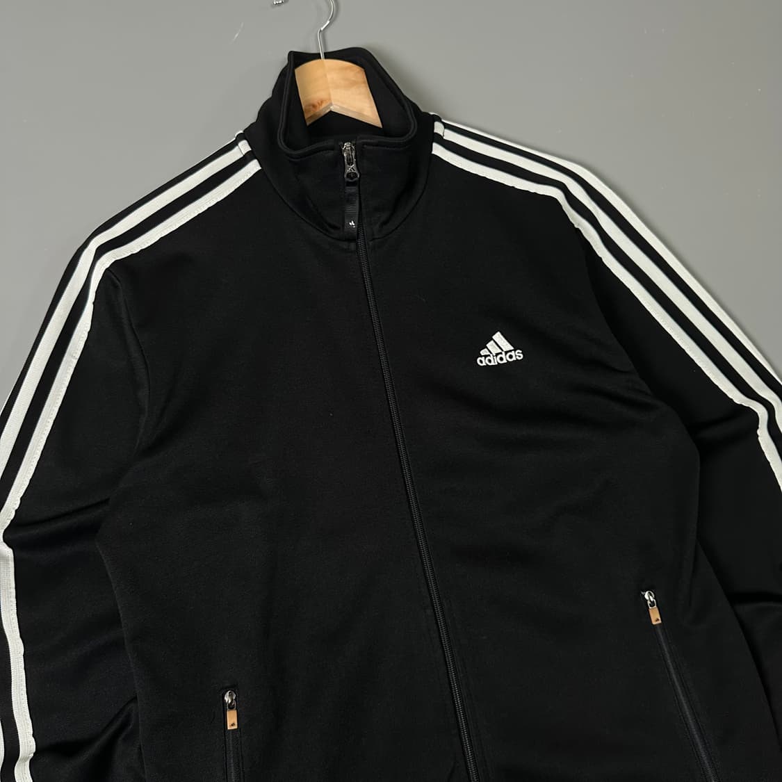 아디다스 로고 트랙탑 져지 블랙 100 [122405] 상품이미지4