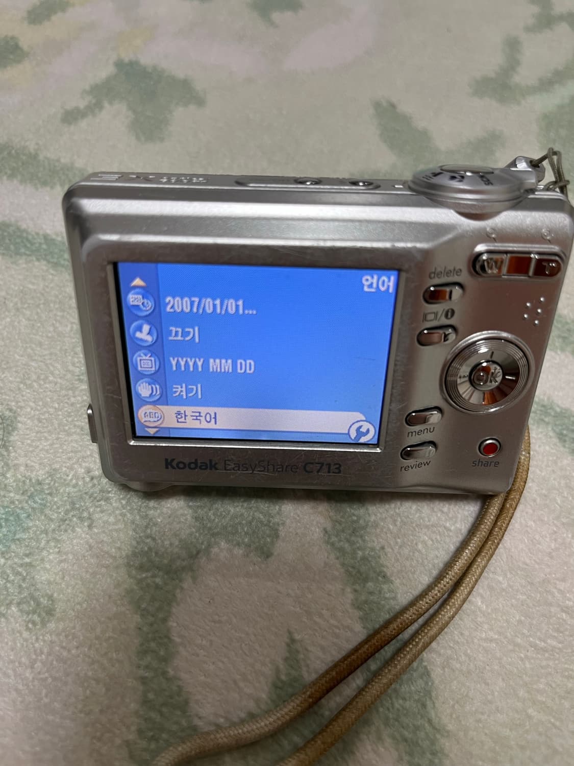 코닥 c713 실버 카리나 카메라 디카 빈티지 디카 상품이미지5