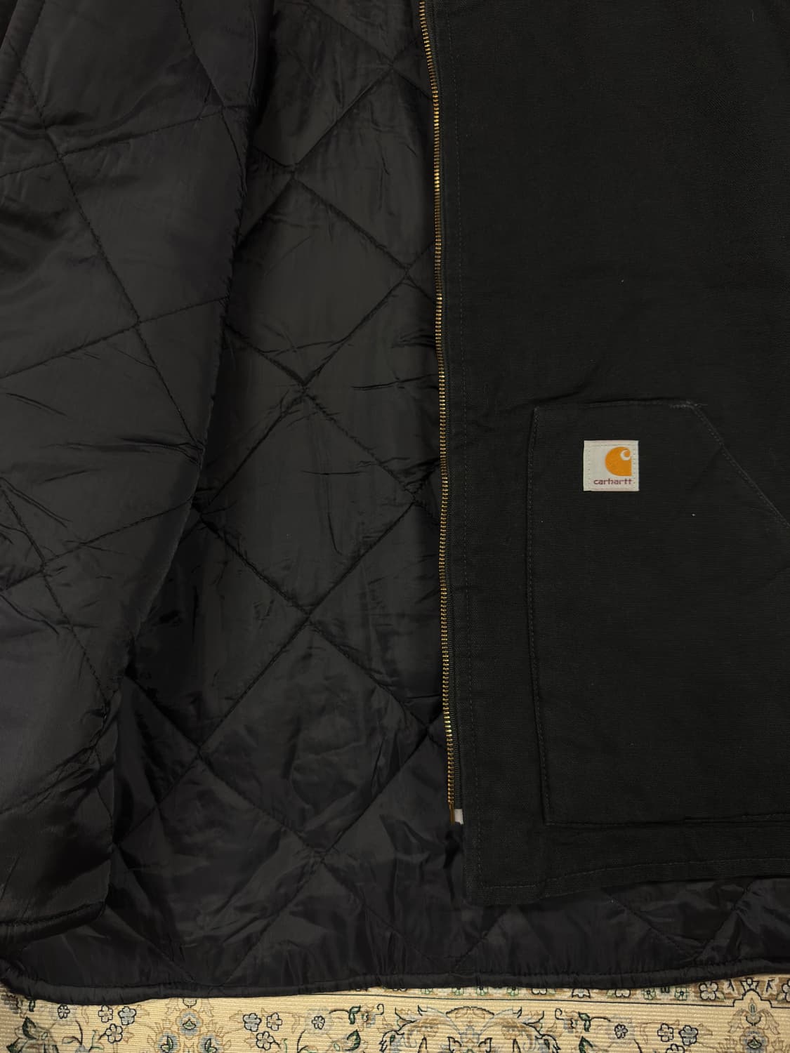 CARHARTT V01 BLK 덕 베스트1640 상품이미지5