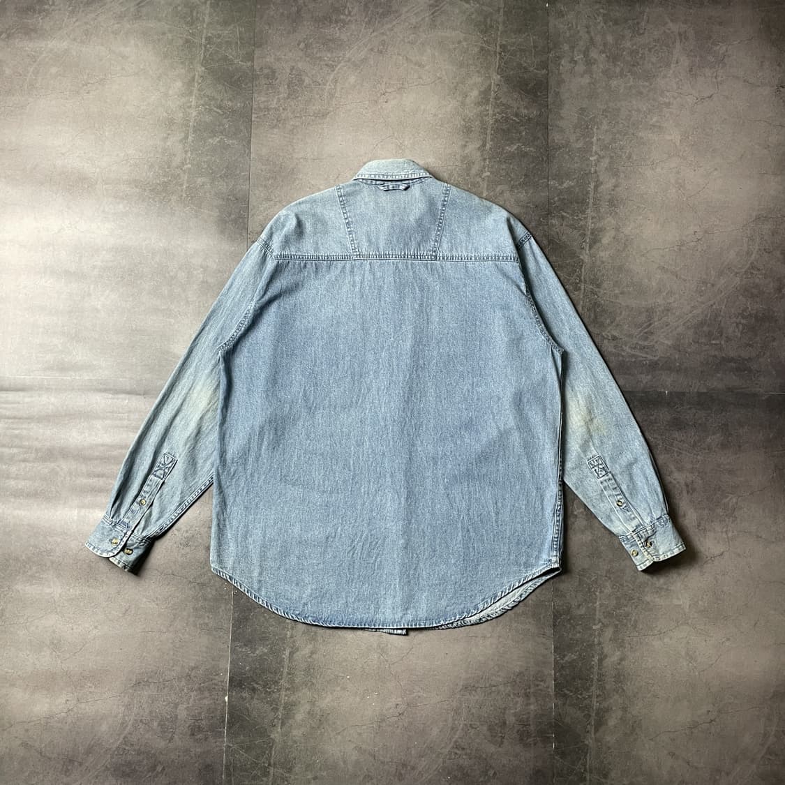 TOMMY HILFIGER 토미힐피거 빈티지 코튼 데님 셔츠 A00607 상품이미지7