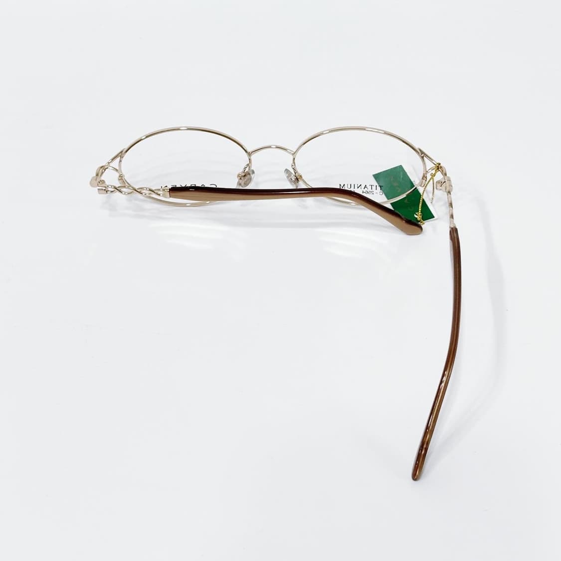 키지클럽 CARVEN 골드 체인 메탈 데드스탁 빈티지안경 상품이미지3