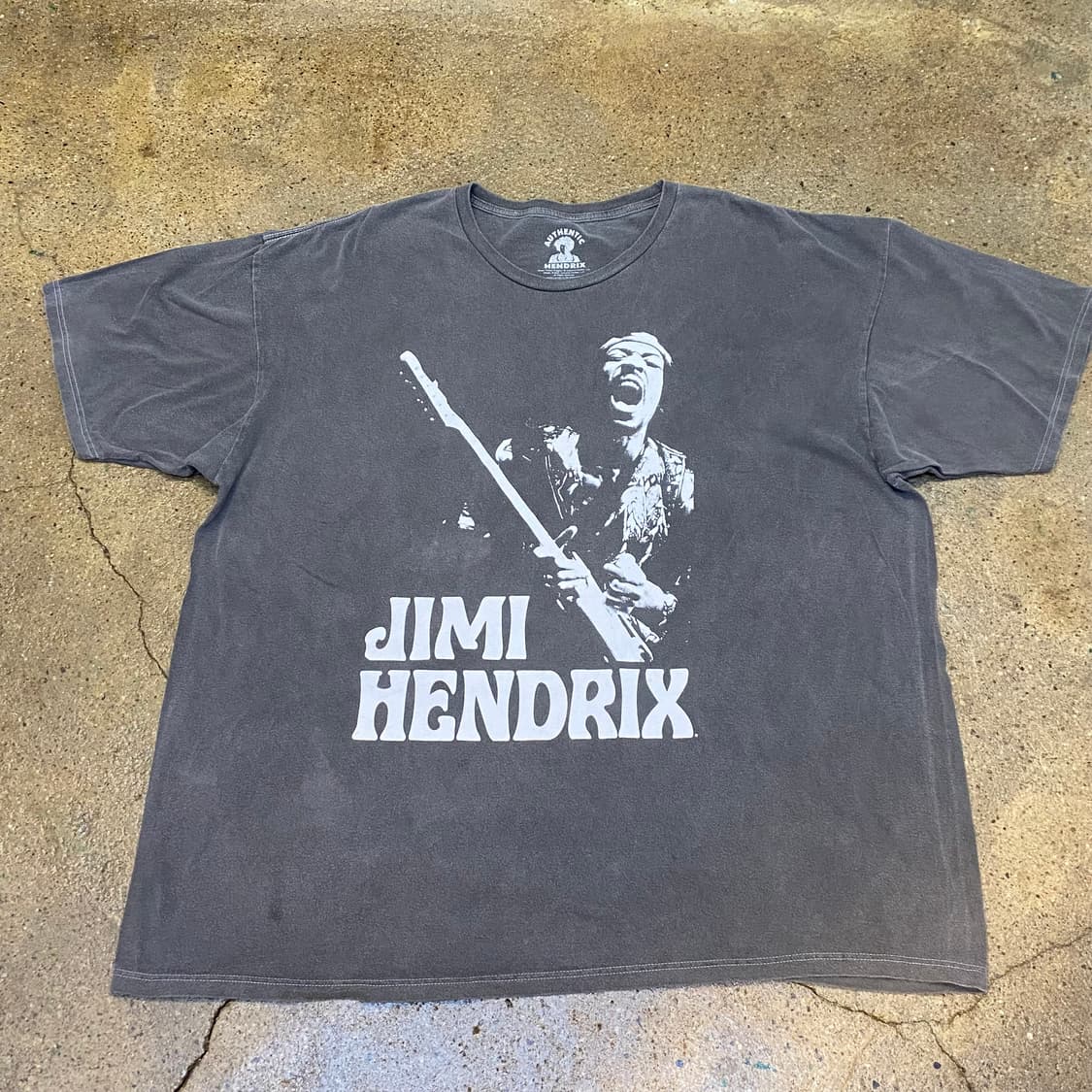 레어) 미국 빈티지 빅사이즈 지미 핸드릭스 프린팅 반팔티 락티셔츠 상품이미지2