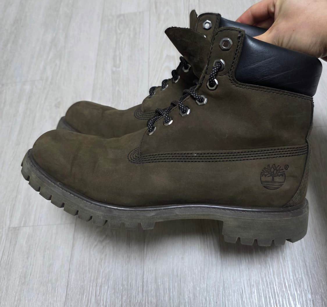 [9.5w]팀버랜드 6인치 워터프루프 프리미엄 브라운부츠 상품이미지1