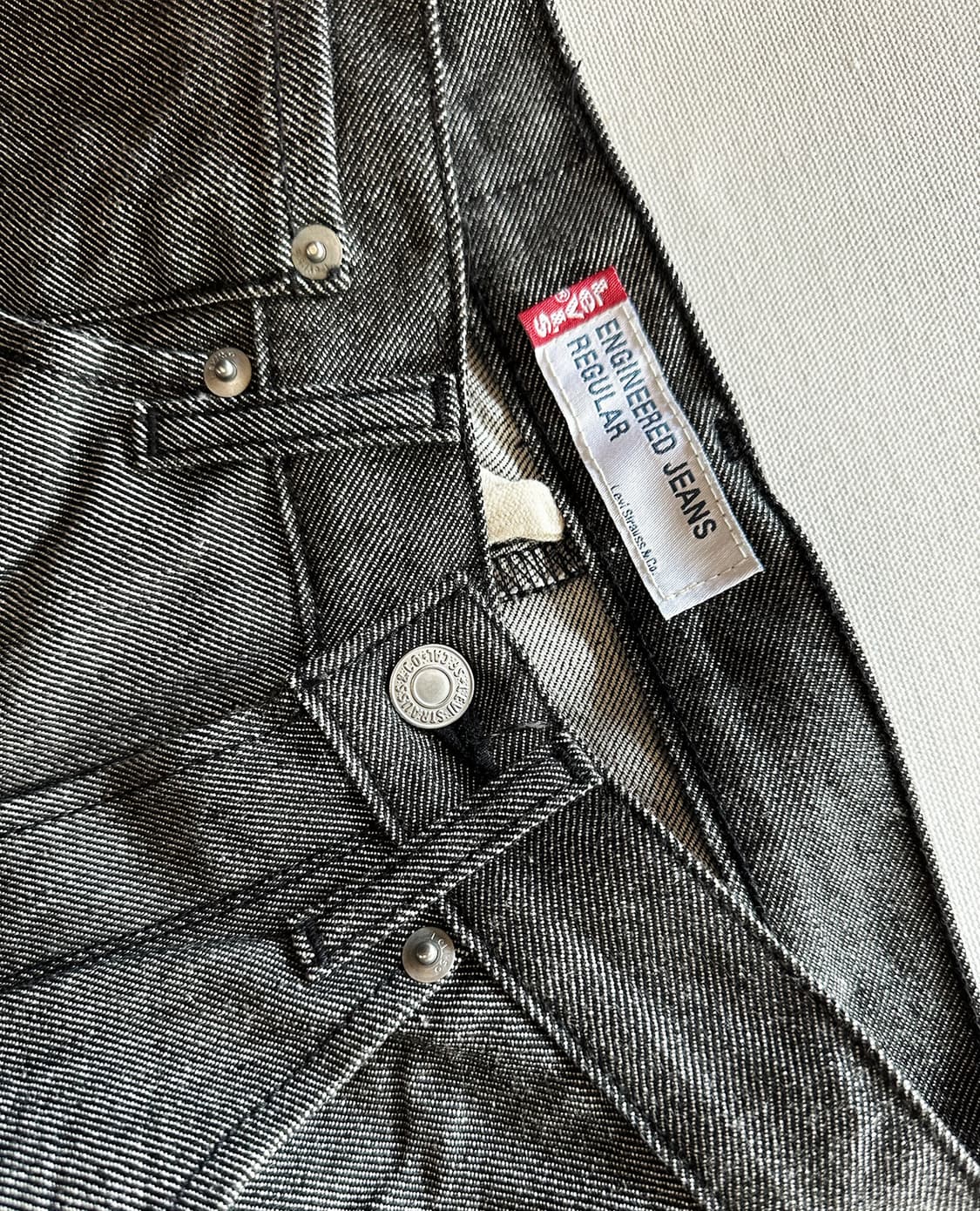 LEVI'S engineered regular black w29 상품이미지9