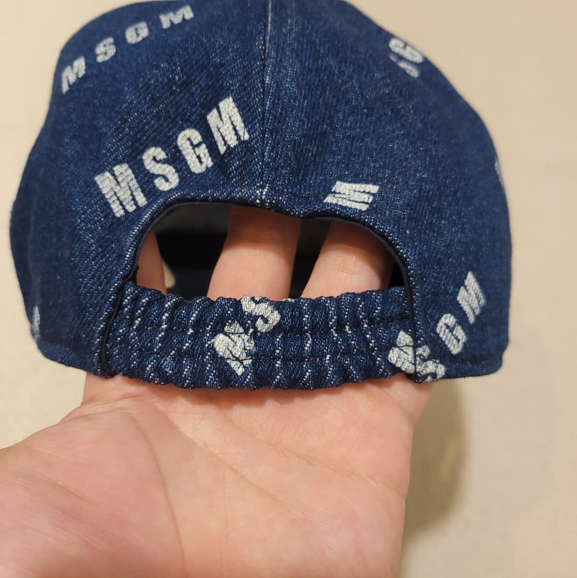 MSGM 데님 로고 볼캡 F 상품이미지5