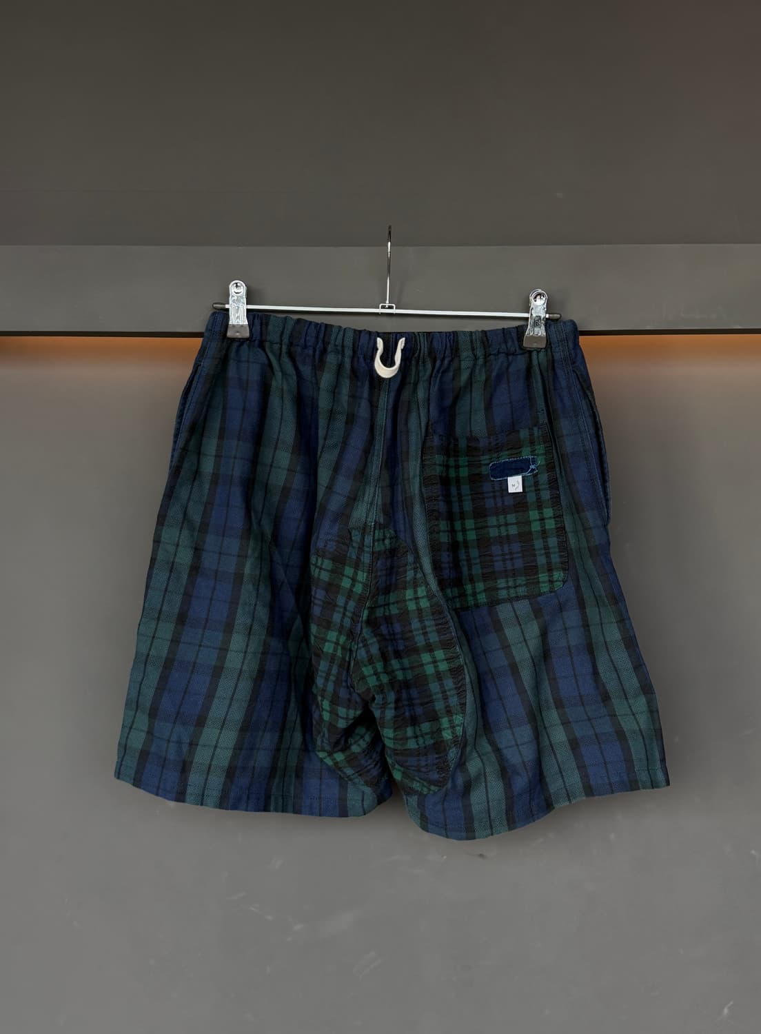 KENNETH FIELD Black watch shotrs 상품이미지2