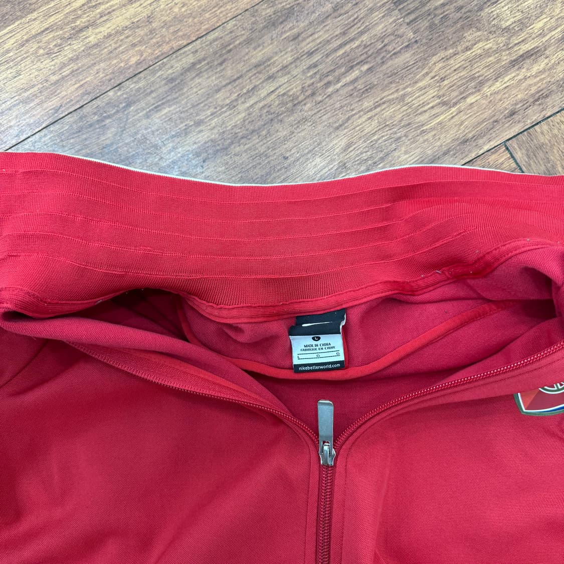 L 나이키 아스날FC 12-13시즌 트레이닝 트랙탑 져지  상품이미지7