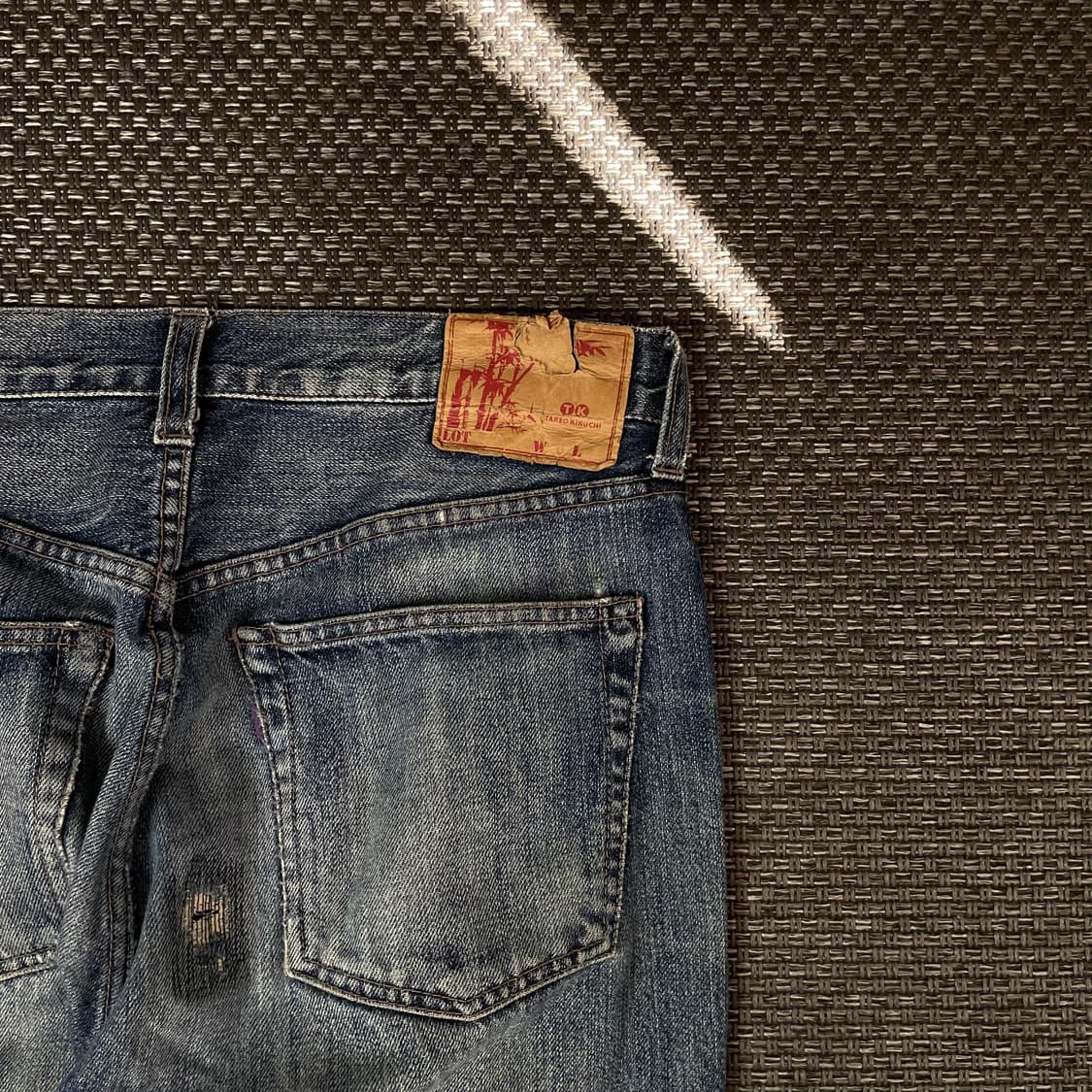 (31) JPN 충청 워싱 버튼플라이 데님 팬츠 상품이미지3