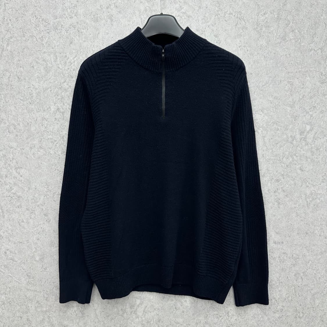 105 바스키아 남자 반집업 니트 상품이미지1