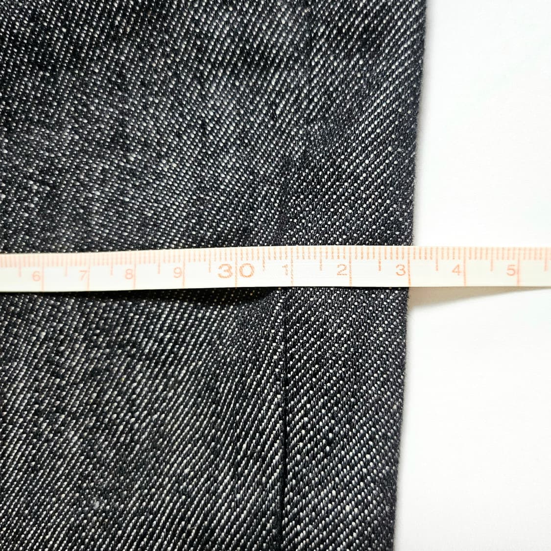 [새상품][32][오프닝프로젝트] 옵티칼 데님 팬츠 블랙 상품이미지8