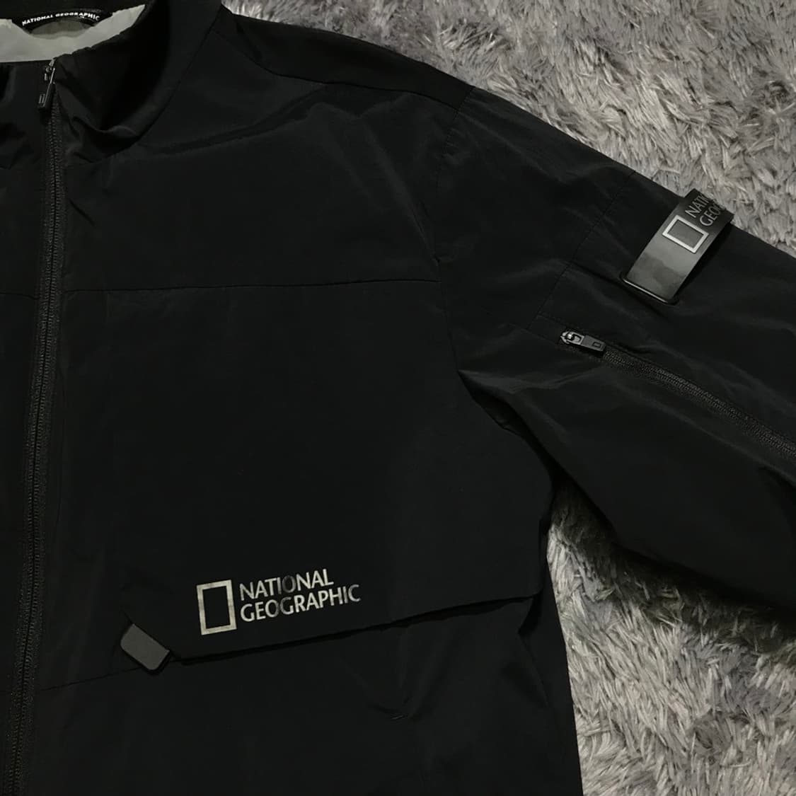 [[L, A급] 내셔널지오그래픽 데이모스 하이넥 블루종 점퍼#378 상품이미지6