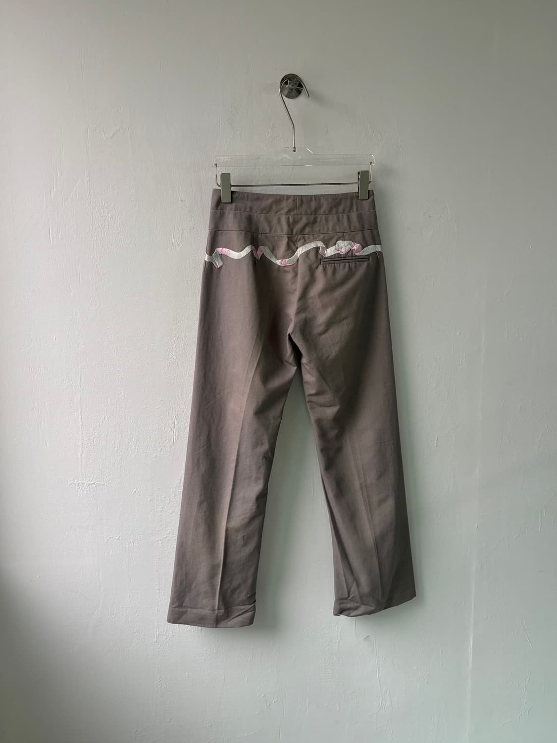 알렉산더 맥퀸 엠브로이드 리본 트라우저  상품이미지3