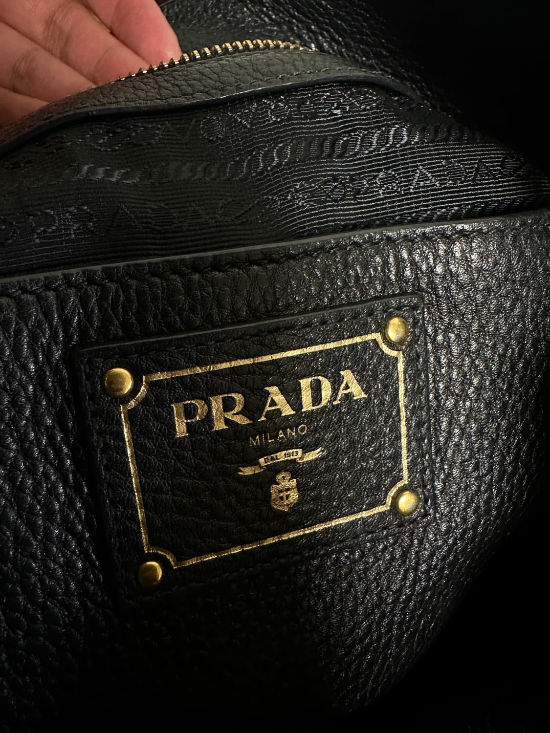 {정품} 프라다 비텔로 다이노 토트백 빅사이즈 상품이미지5