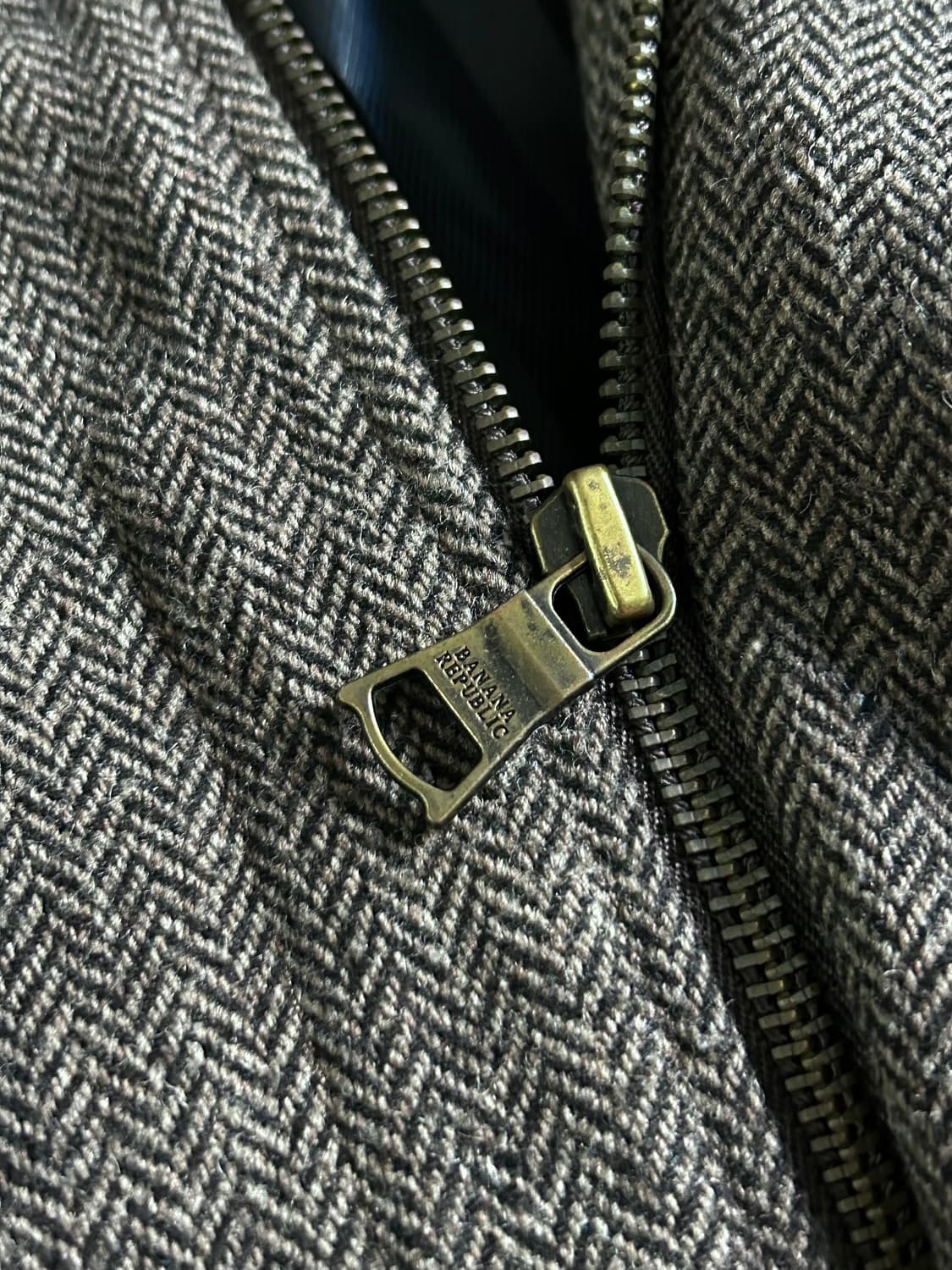 바나나리퍼블릭 헤링본 울 CPO 자켓 상품이미지5