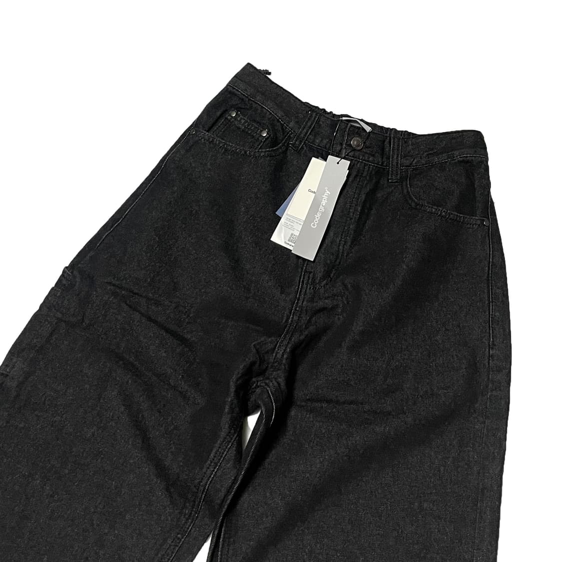 코드그라피 블랙 카펜터 팬츠 상품이미지3