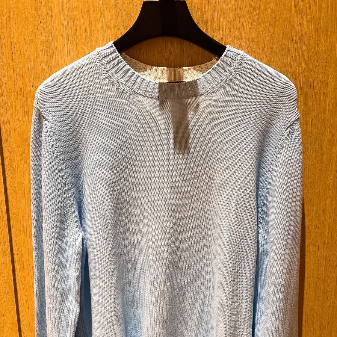 (정품/새상품) 무레르 남성 CORNELIUS 라이트블루 코튼 니트 상품이미지2