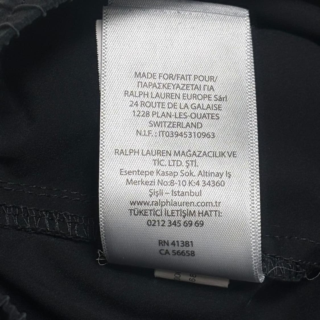 POLO 드로우스트링 팬츠 블랙 L 상품이미지6