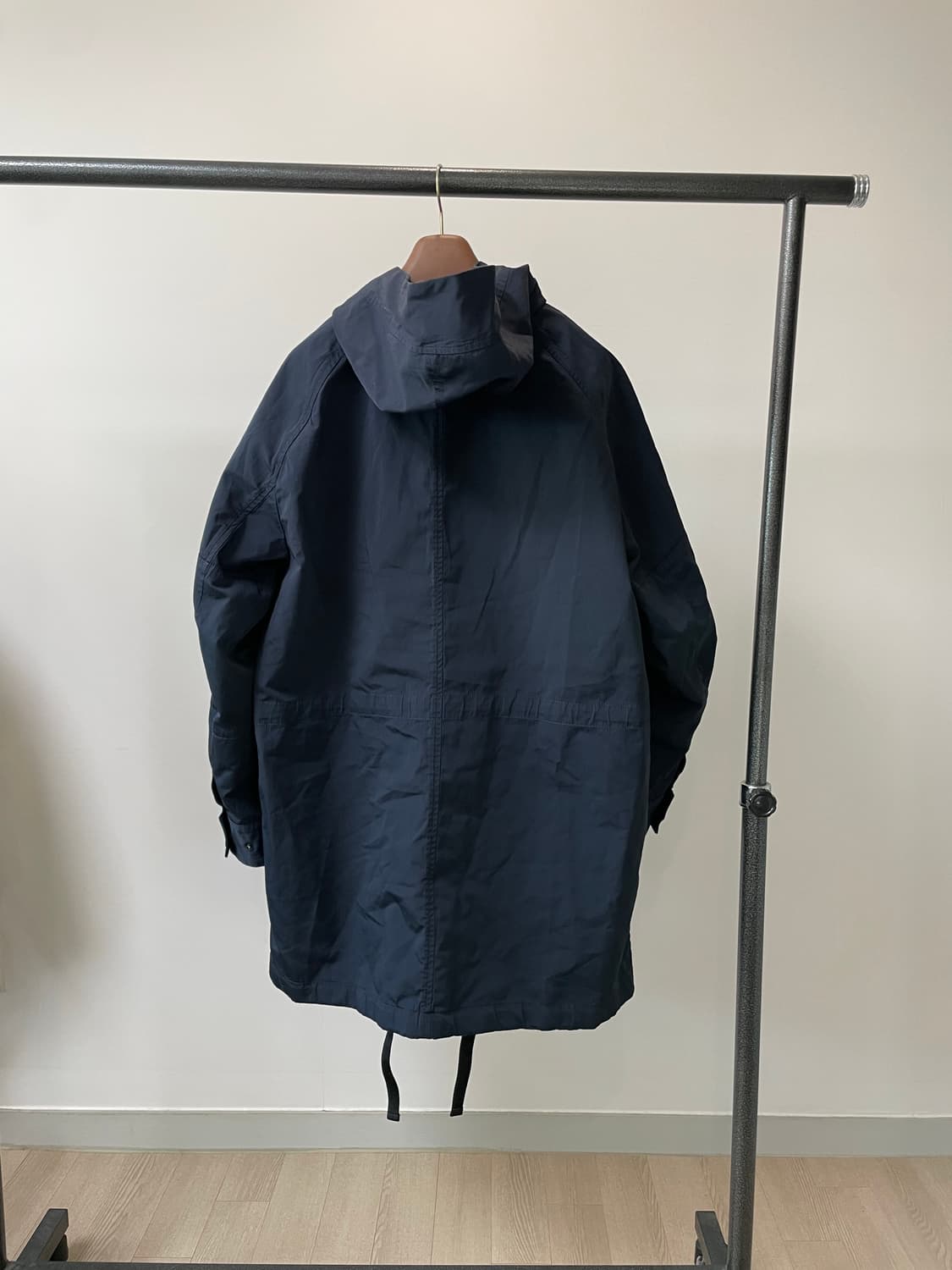 (48) 솔리드 옴므 투웨이 네이비 후드 점퍼 자켓 상품이미지3