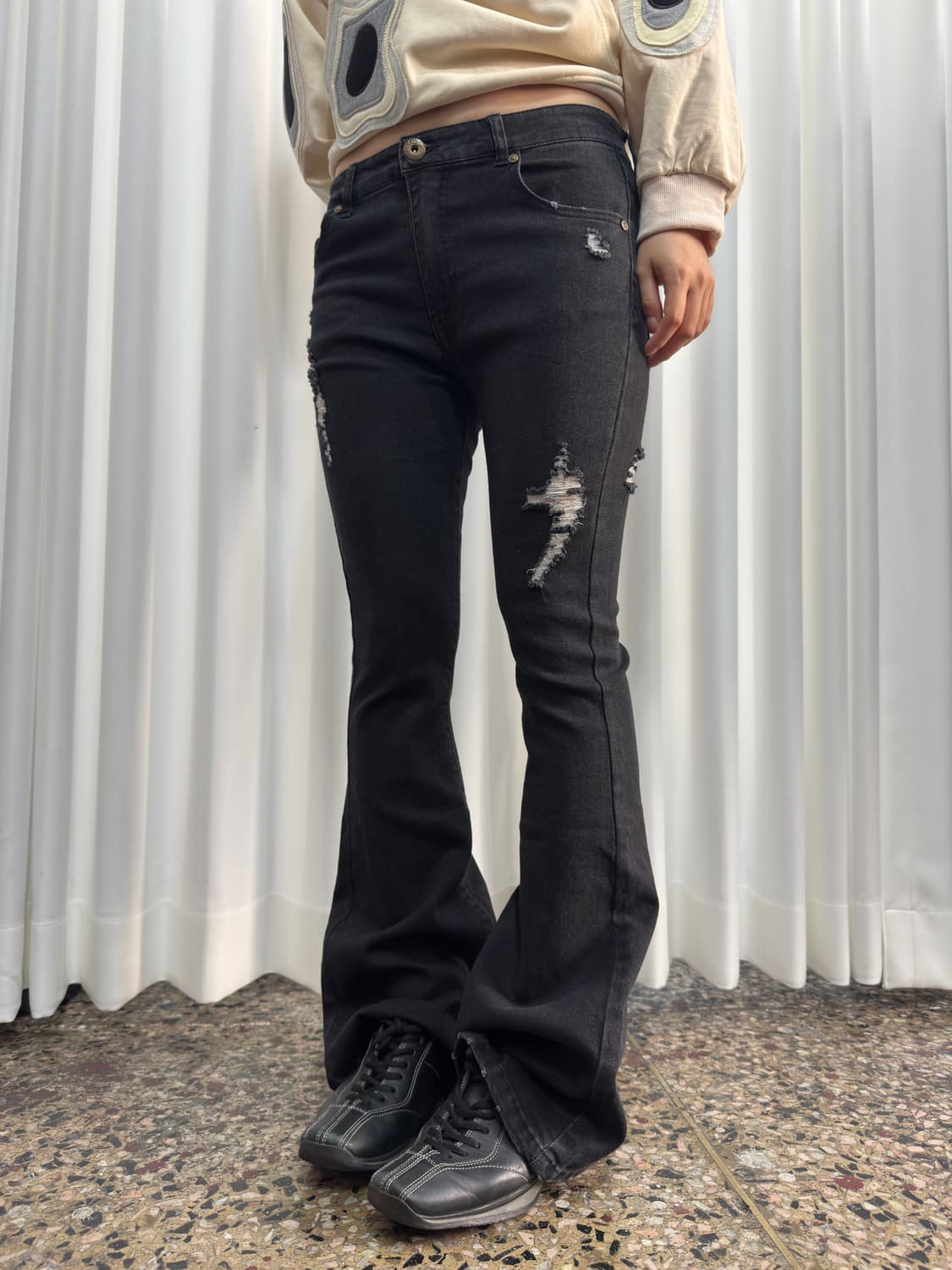 gorge denim bootscut pants 상품이미지2