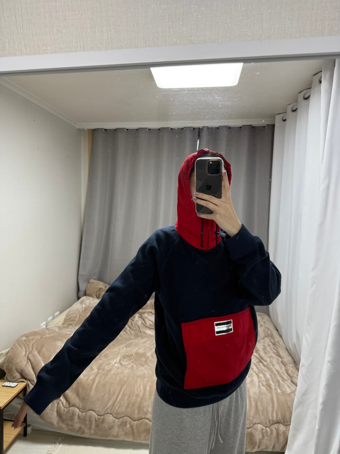 슈프림 풀오버 후리스 상품이미지1