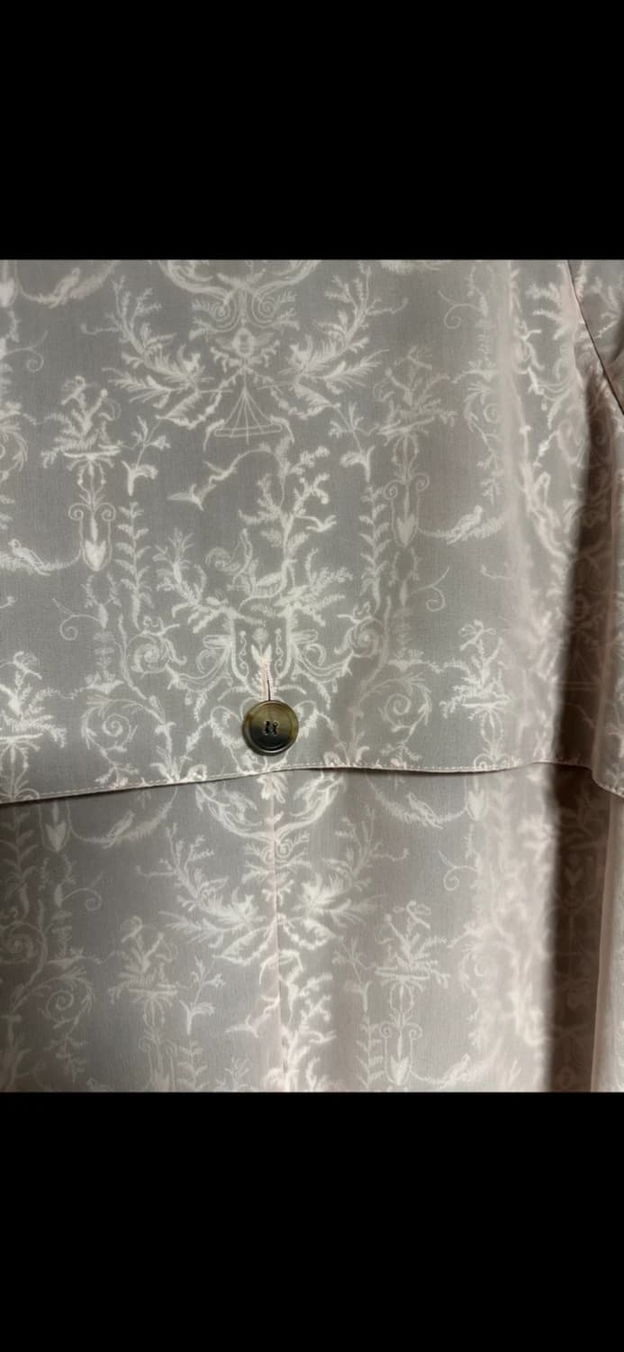 디올 남성 실크 트렌치 코트 새상품 상품이미지3