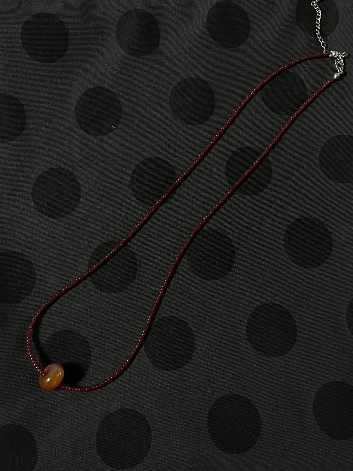 [Handmade] Rustic 비즈 목걸이 상품이미지1