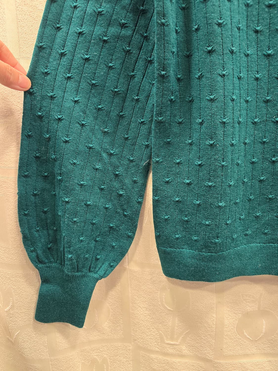 거의새거) 세잔 세잔느 Sezane 라메일 메리노 울 니트 티셔츠 XXS 상품이미지4