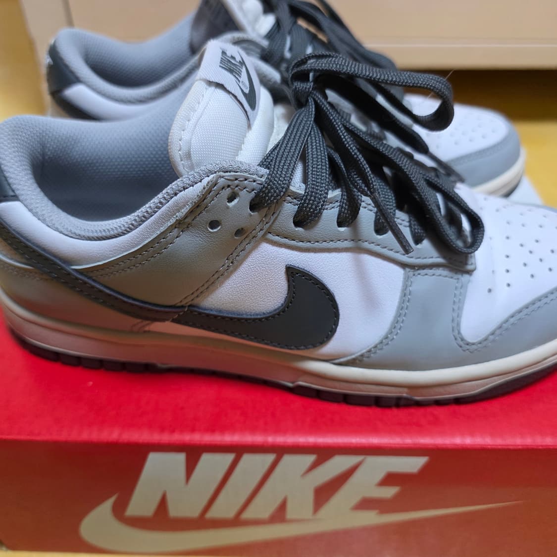 (W)나이키 덩크로우 라이트 스모크그레이230 (DD1503-117) 상품이미지4