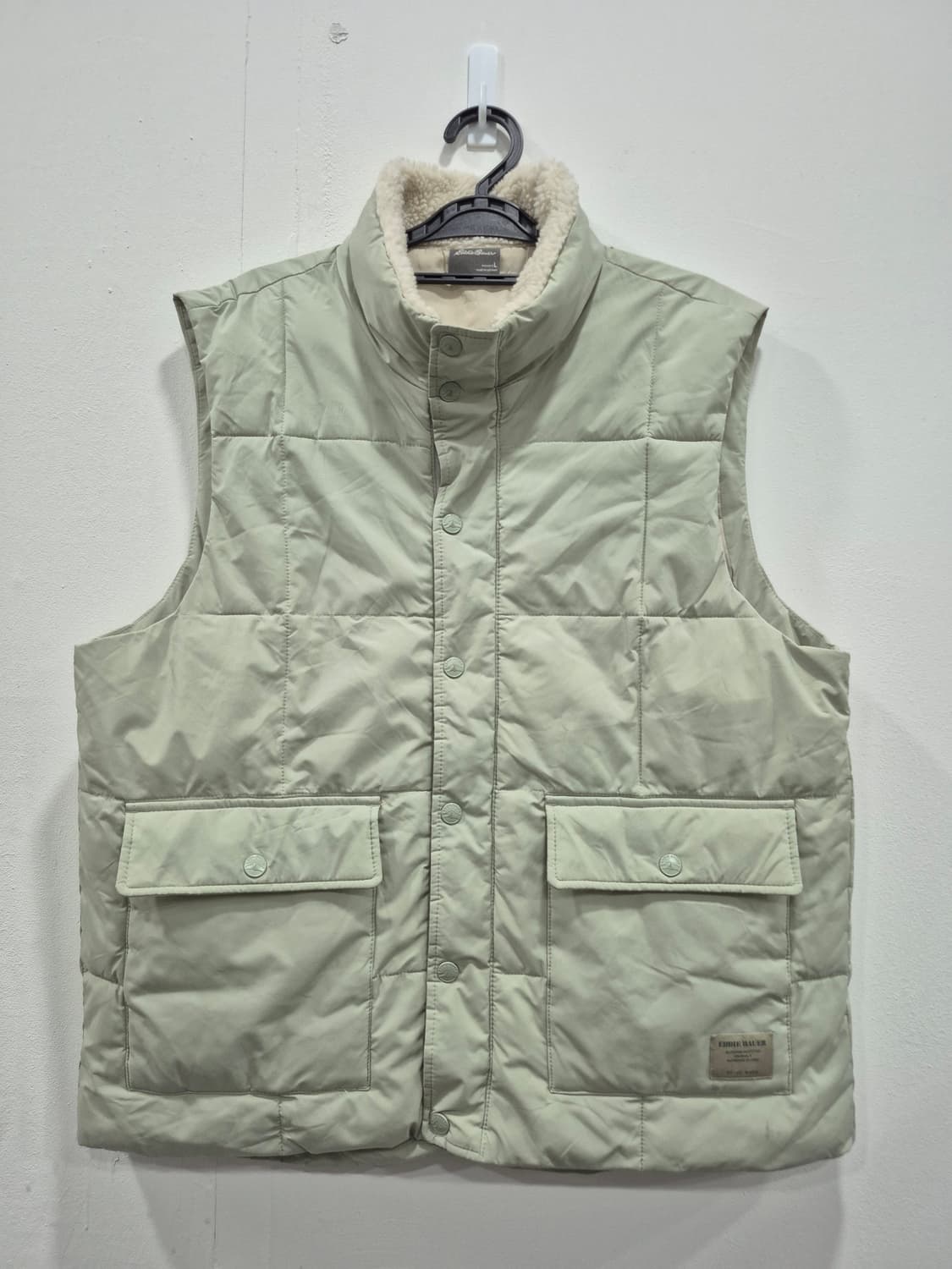 에디바우어(Eddie Bauer)패딩 조끼 톤다운민트색 남성 100사이즈 상품이미지1
