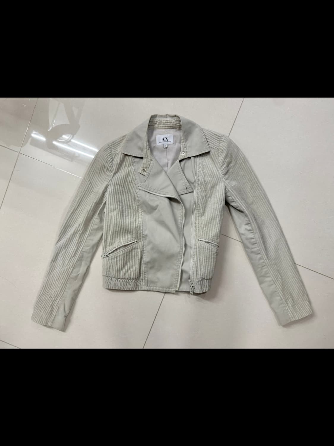 Armani Exchange 아르마니익스체인지 코듀로이 라이더 자켓 상품이미지1