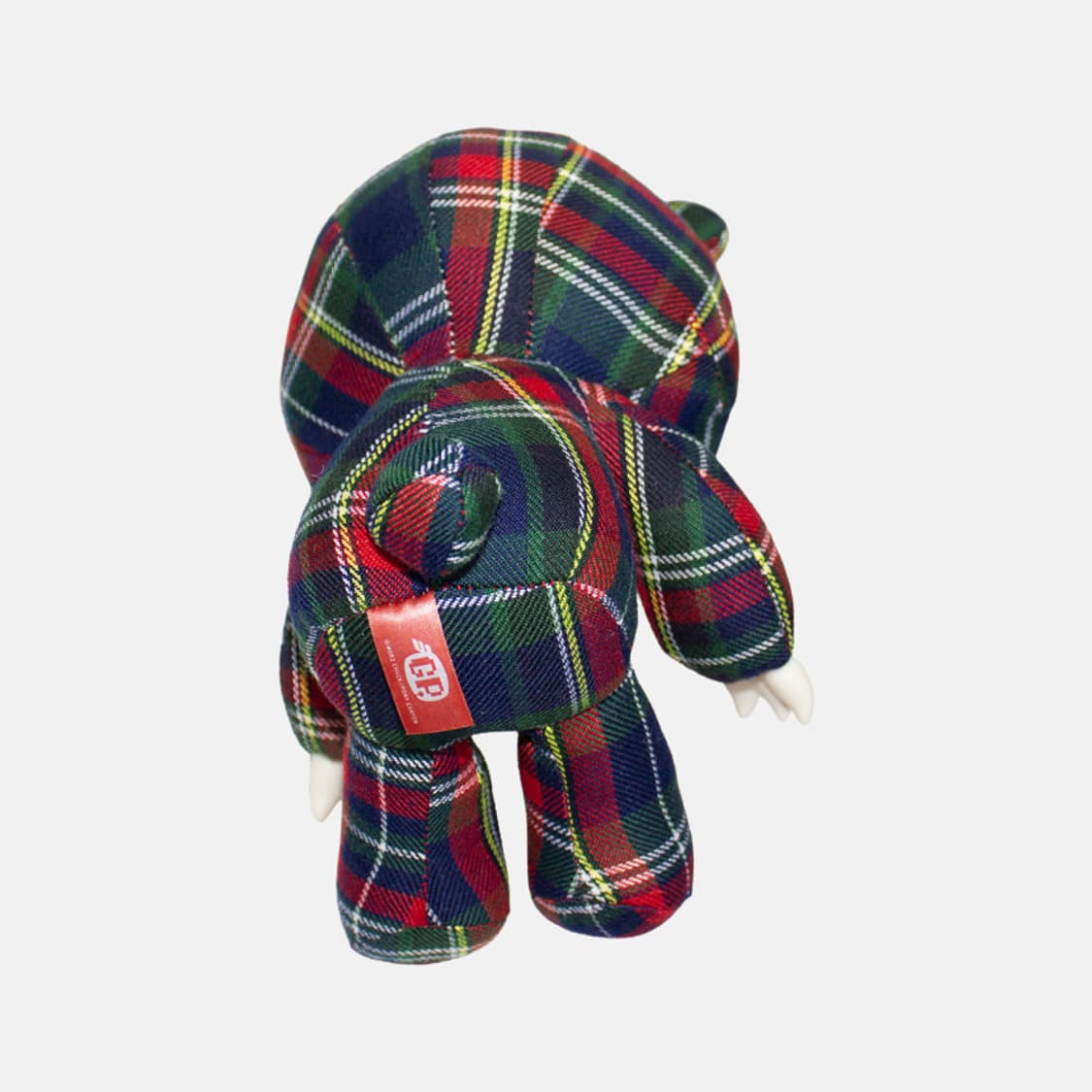 글루미베어 고전 타탄체크 인형 그린 상품이미지4